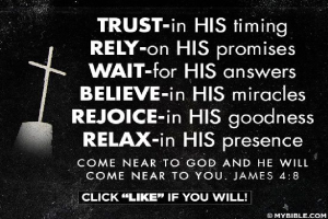trust God